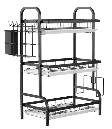 Miniatura 4 de escurridor platos multifuncional 3 nivel